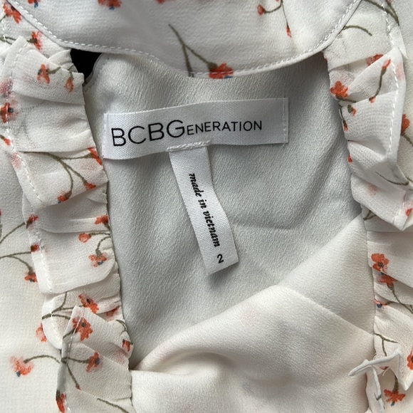 BCBGeneration Floral Cocktail Dress - Picture 7 of 8